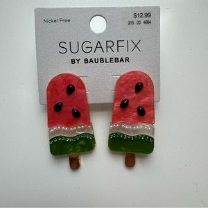 Sugarfix by BaubleBar Watermelon 🍉 Popsicle Earrings